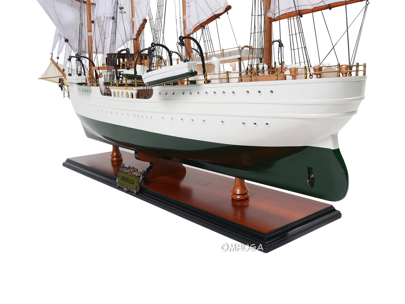 Esmeralda Model Ship Painted
