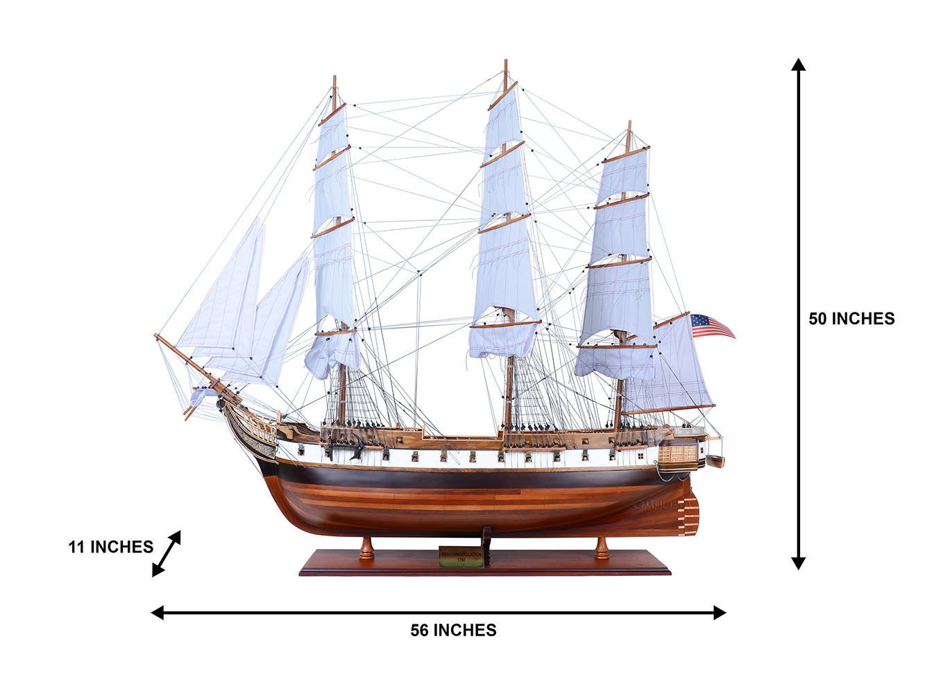 USS Constellation Model Ship XL-T144