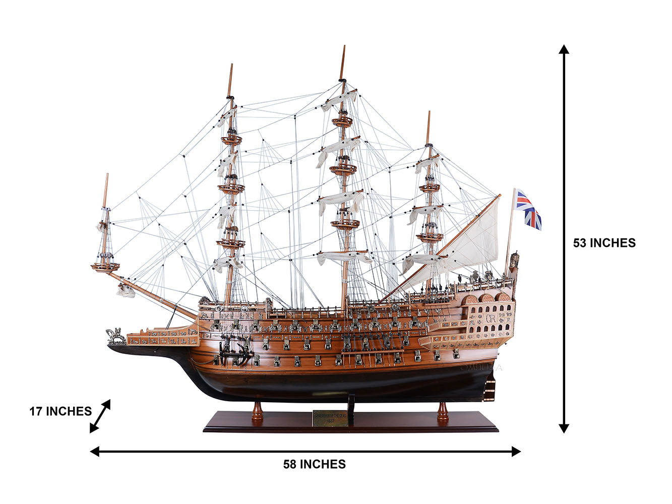 Sovereign of the Seas Model Ship XL Limited Edition-T170