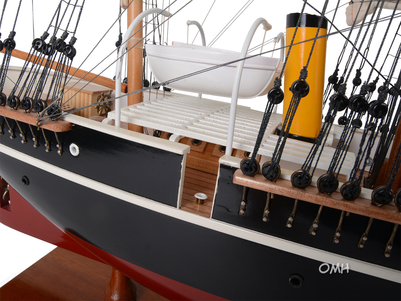 RRS Discovery Tall Ship Model
