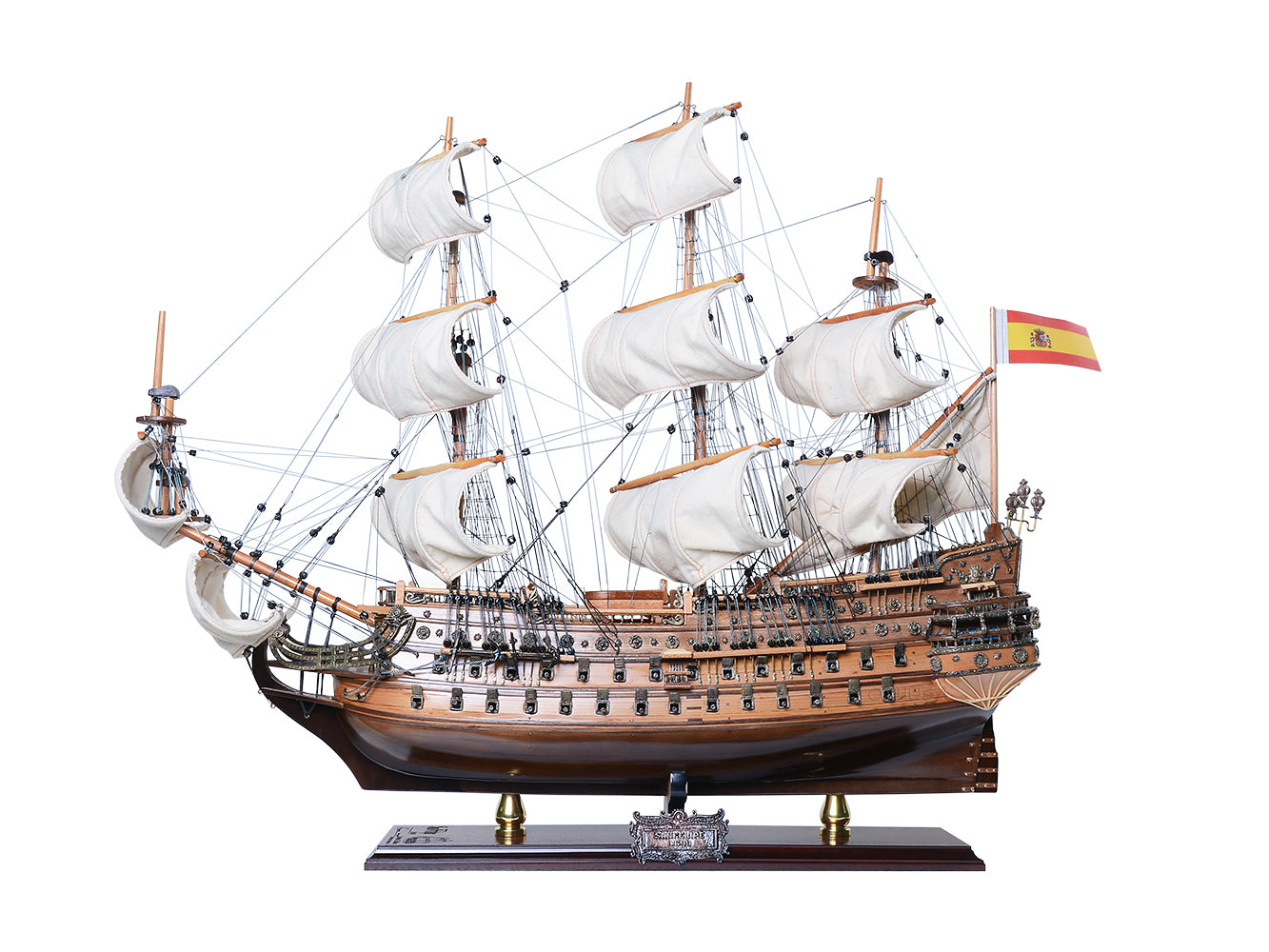 San Felipe Limited Edition Downwind Full Sails Ship Model