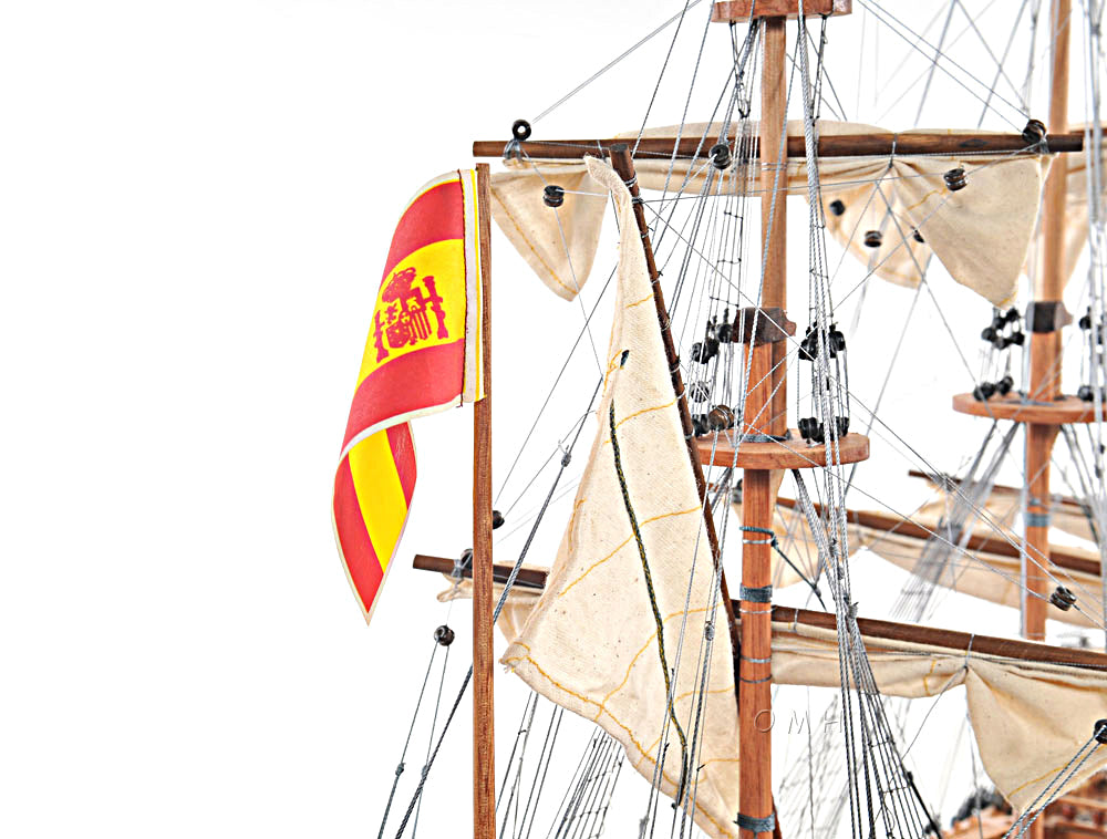 San Felipe Model Ship Open Hull