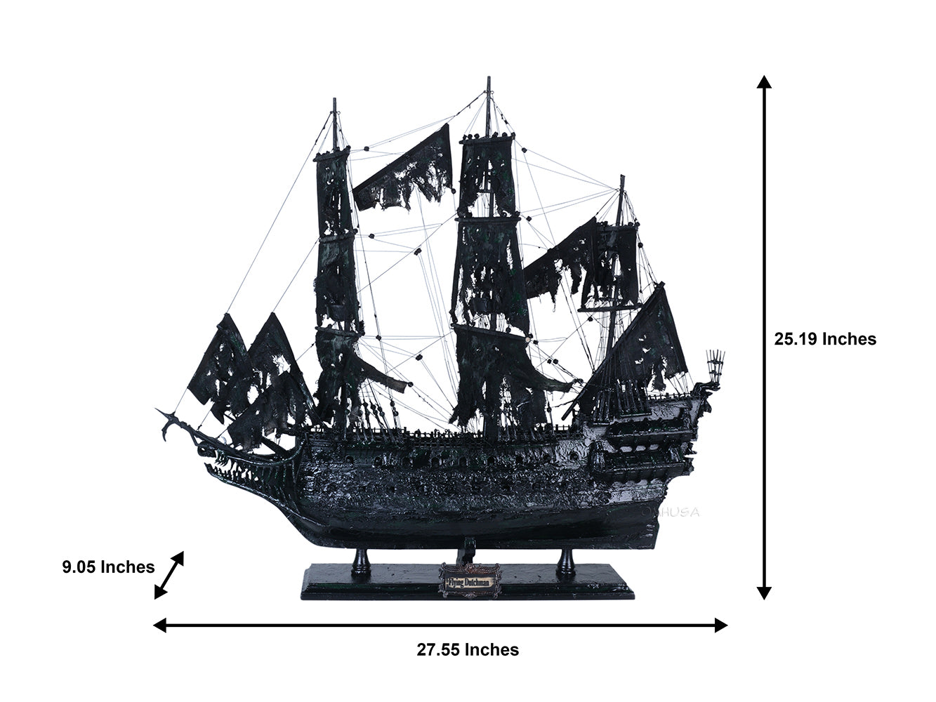 Flying Dutchman Pirate Model Ship