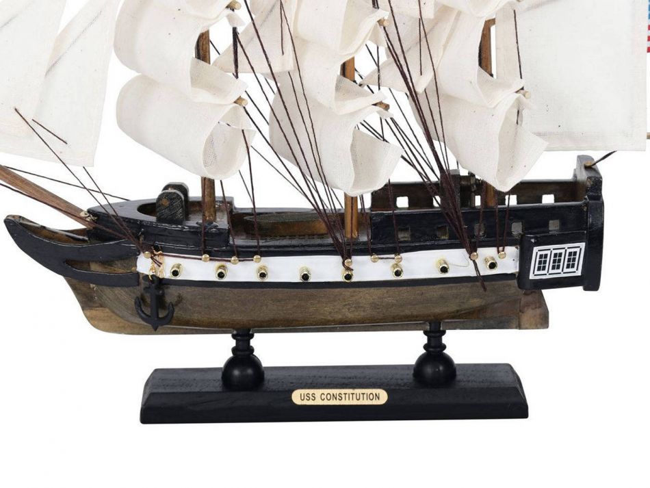 Wooden USS Constitution Limited Tall Ship Model 12"