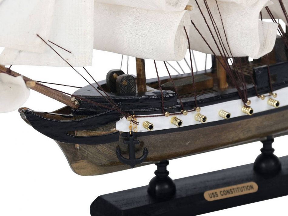 Wooden USS Constitution Limited Tall Ship Model 12"