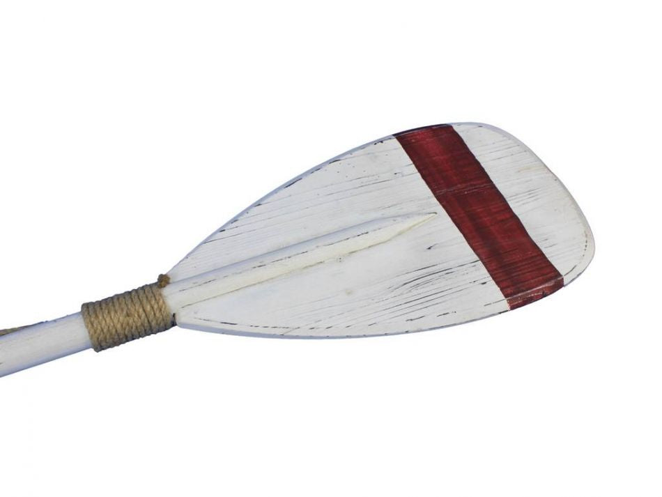 Wooden Manhattan Beach Decorative Rowing Boat Paddle With Hooks 50"