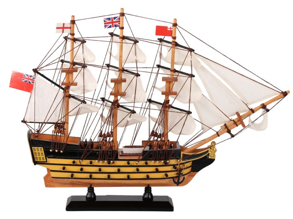 Wooden HMS Victory Limited Tall Ship Model 15"
