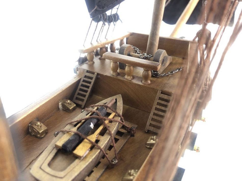 Wooden Calico Jack's The William Black Sails Limited Model Pirate Ship 26"