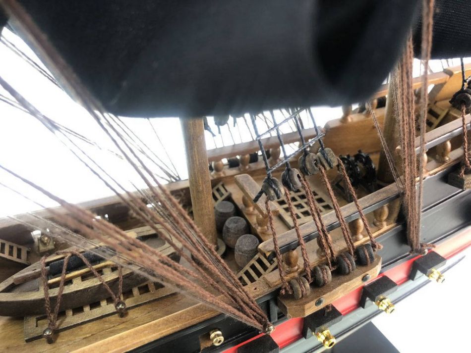 Wooden Calico Jack's The William Black Sails Limited Model Pirate Ship 26"