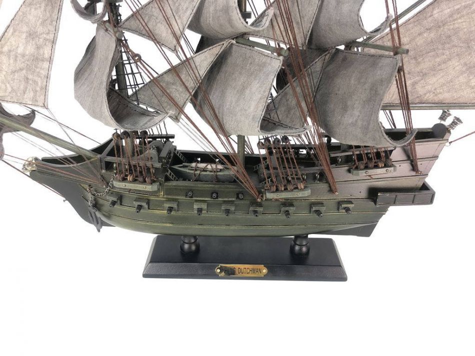 Wooden Flying Dutchman Limited Model Pirate Ship 26"