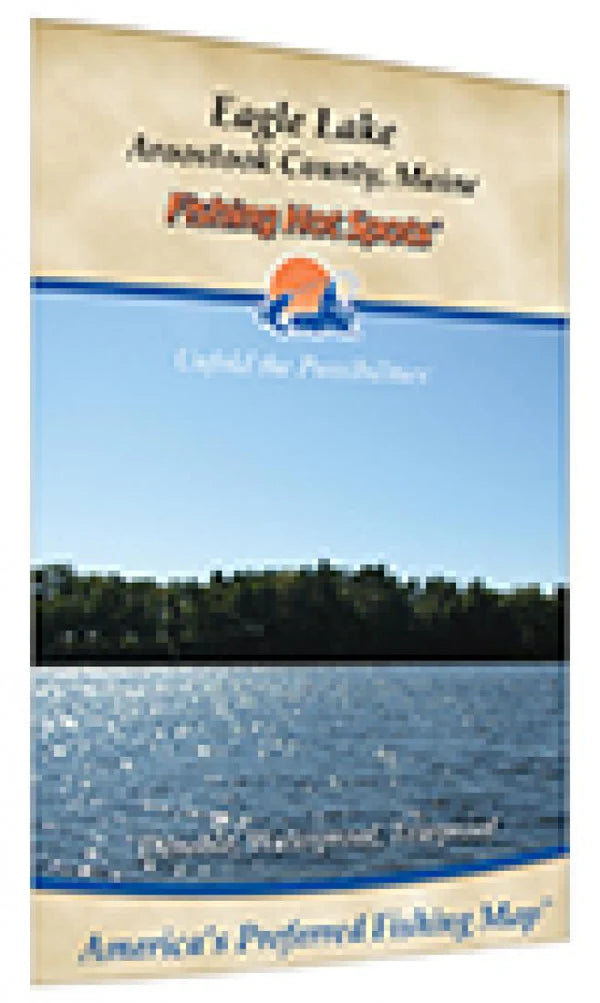 Eagle Lake (Maine) Fishing Map-GL405