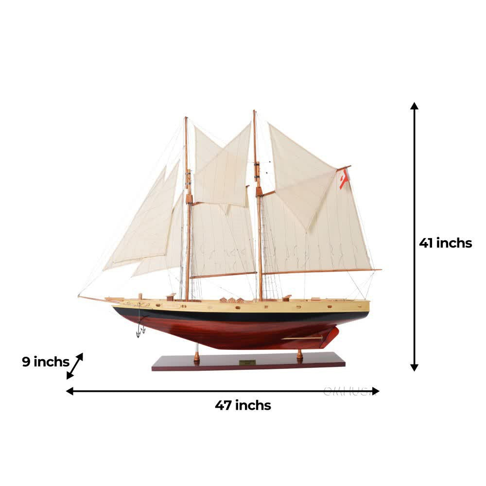 Bluenose II Sailboat Model