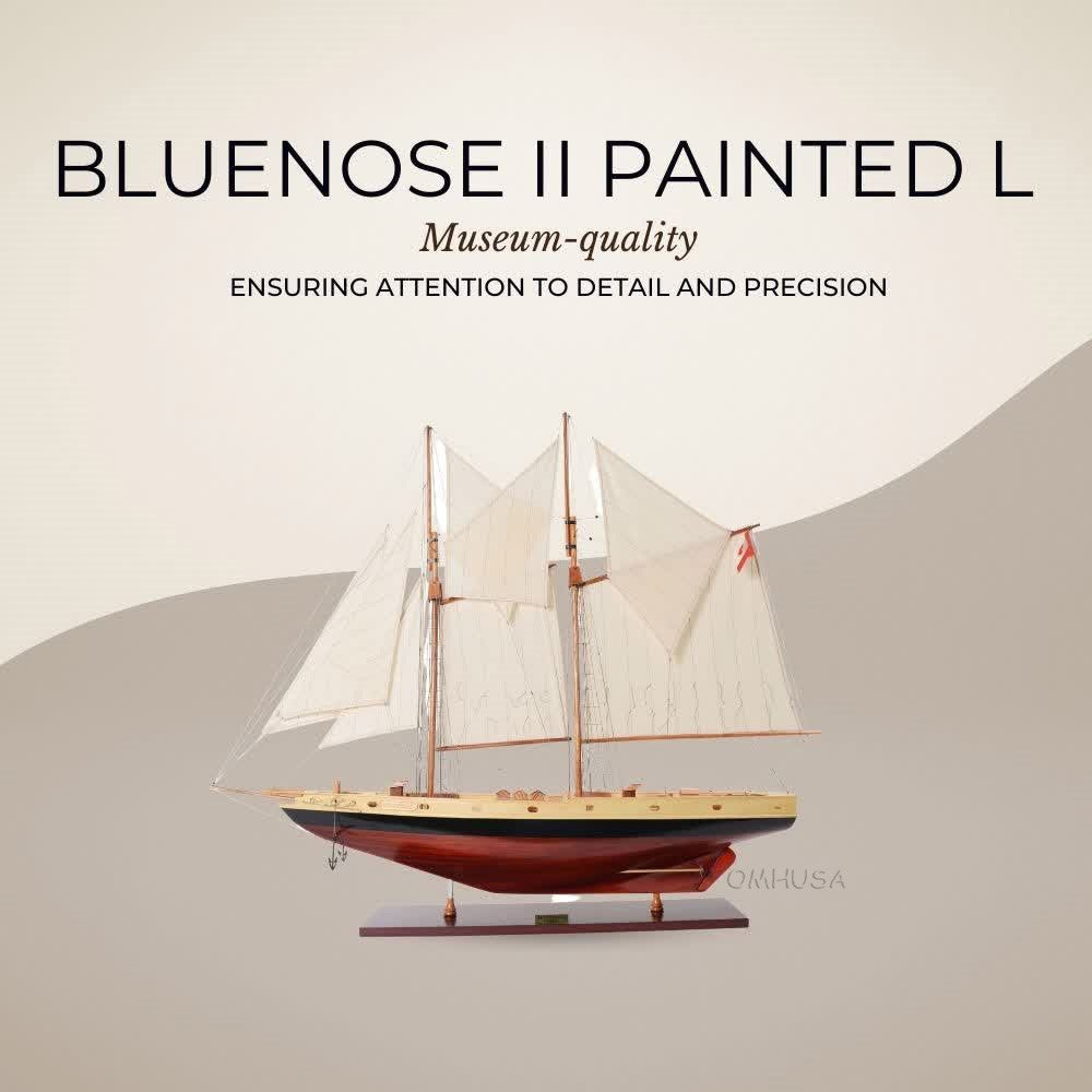 Bluenose II Sailboat Model