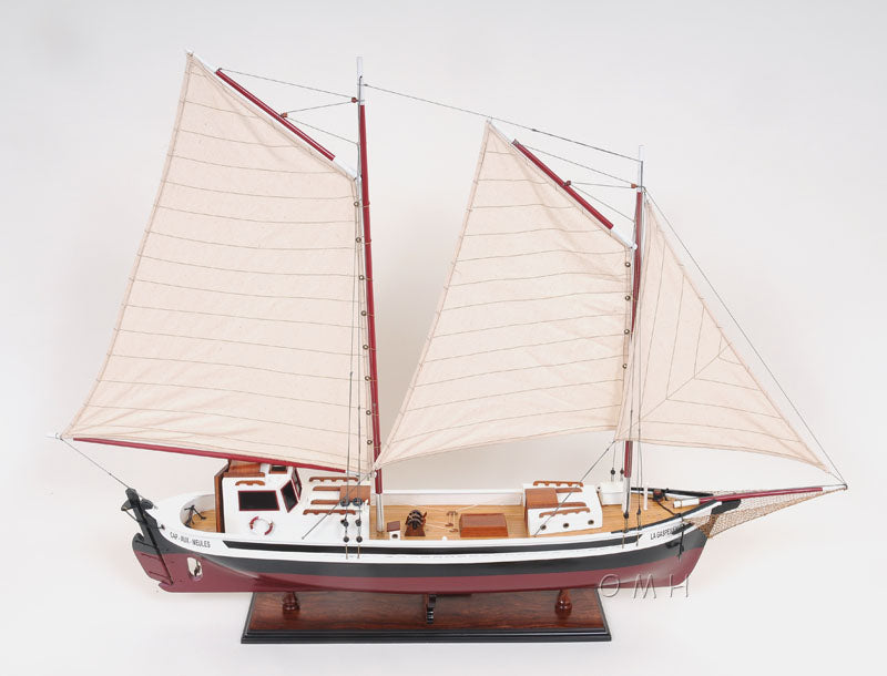 La Gaspesienne Model Sailing Vessel