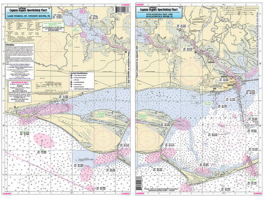 Florida Small Boat/Kayak: Apalachicola Bay and River and St Vincent Sound - AB333 Small