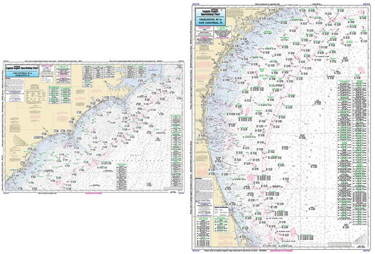 FL/GA/SC/NC Cape Hatteras, NC to Cape Canaveral-CHCC23 Large