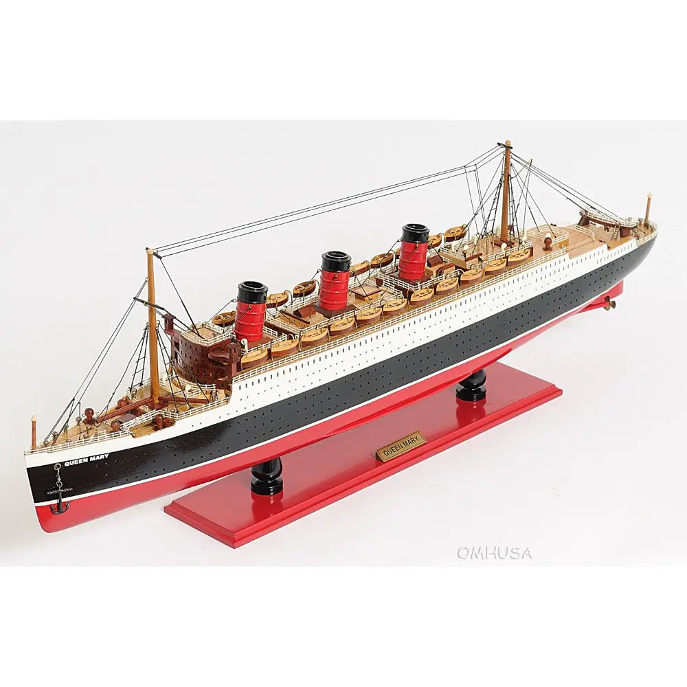 Queen Mary Cruise Ship Model