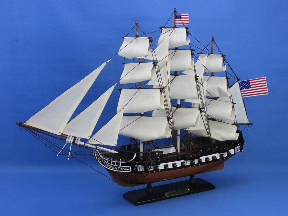 USS Constitution Tall Model Ship 24"
