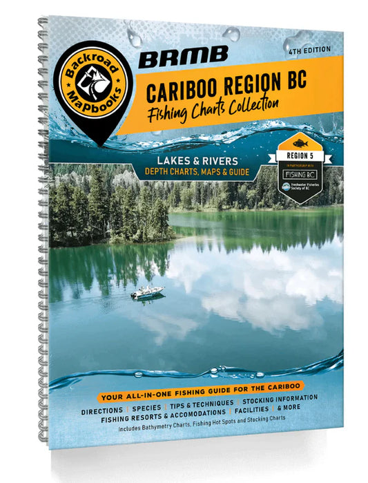 Cariboo Region BC Fishing Map Book