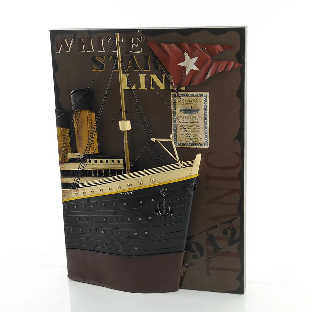 RMS Titanic Cruise Ship Front Bow 3D Painting