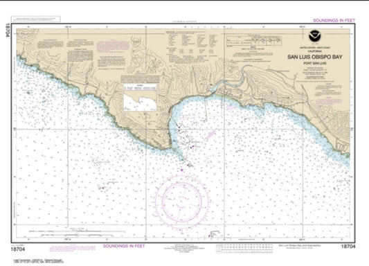 San Luis Obispo Bay, Port San Luis (18704-13) by NOAA