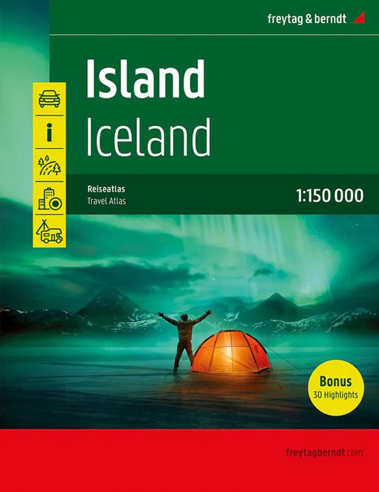 Iceland Road Atlas
