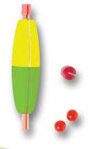 Betts Mr Crappie Twist On/Off 1.50in 2ct Yellow/Green (Save on 2 Packs)