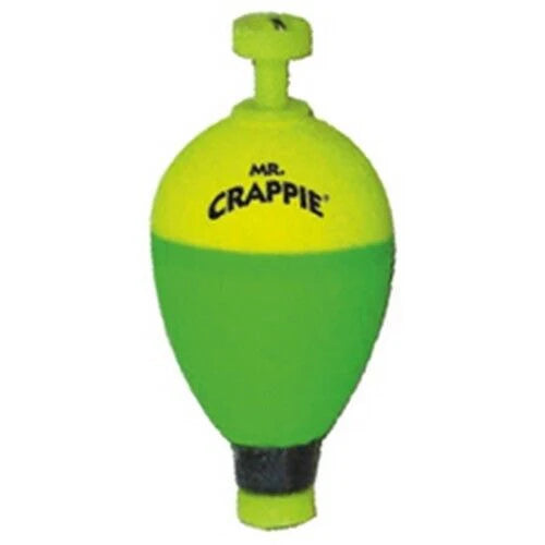 Betts Mr Crappie Snappers Wgt 1.50in Pear 2ct Yellow/Green (Save on 2 Packs)