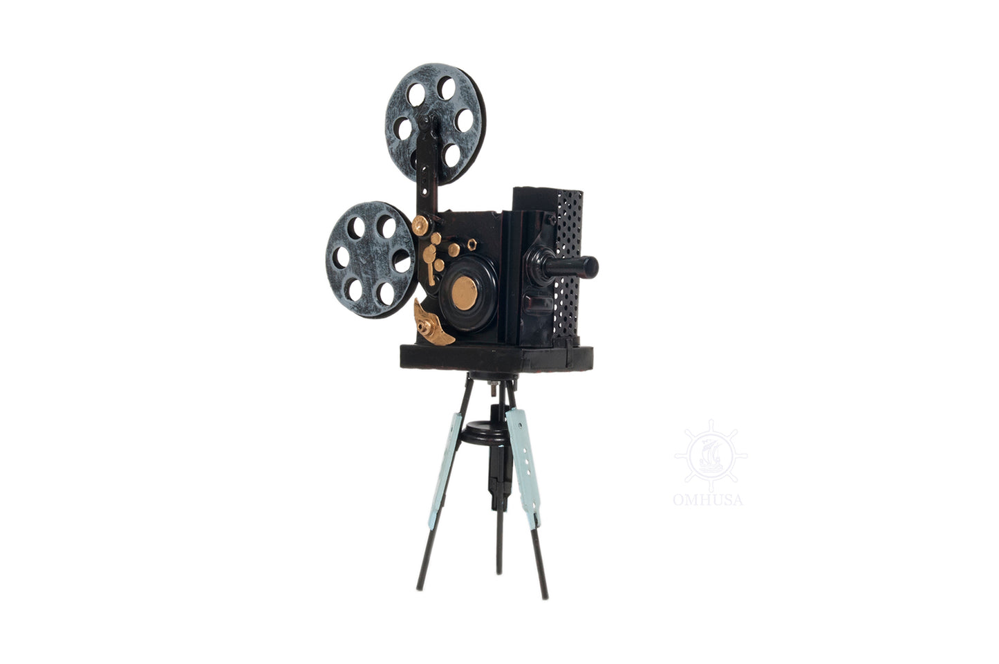 Vintage Movie Projector Metal Handmade Model