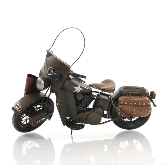 1942 WLA Model 1:12 Harley-Davidson Motorcycle Model