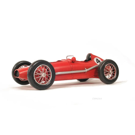 1958 Ferrari 246 F1 Model Red Metal Handmade