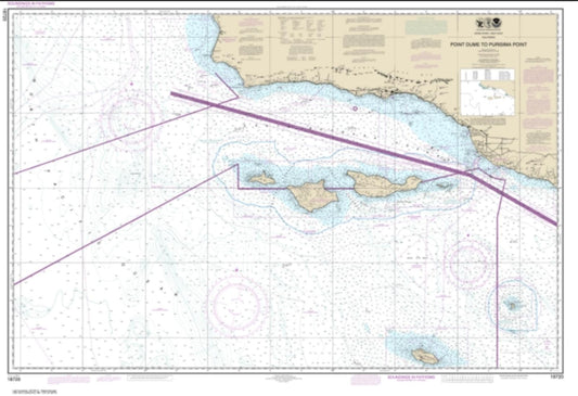 Point Dume to Purisma Point (18720-34) by NOAA Nautical Chart