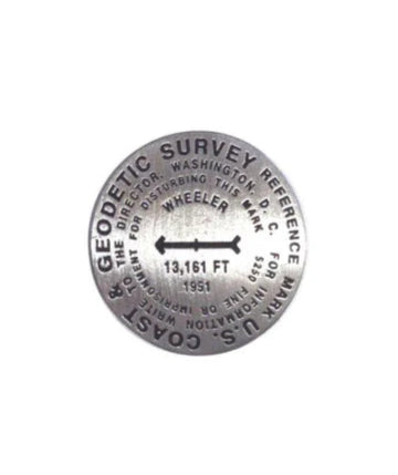 Wheeler Peak, New Mexico lapel pin