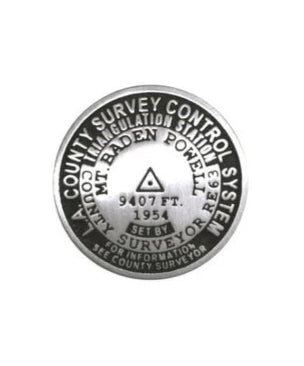 Baden Powell, California lapel pin