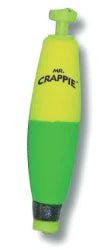 Betts Mr.Crappie Snappers Wgt 2in Cigar 2ct Yellow/Green (Save on 2 Packs)