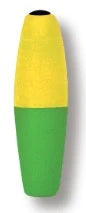 Betts Mr Crappie Slippers Weighted 2.50in 2ct Cigar Yellow/Green (Save on 2 Packs)