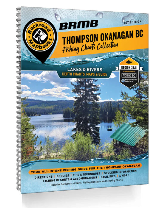 Thompson Okanagan BC Fishing Map Book
