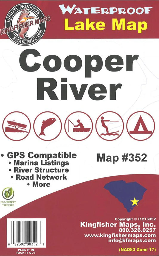 Cooper River Fish Map-352