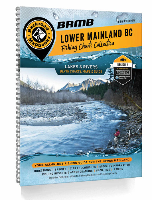 Lower Mainland BC Fishing Map Book