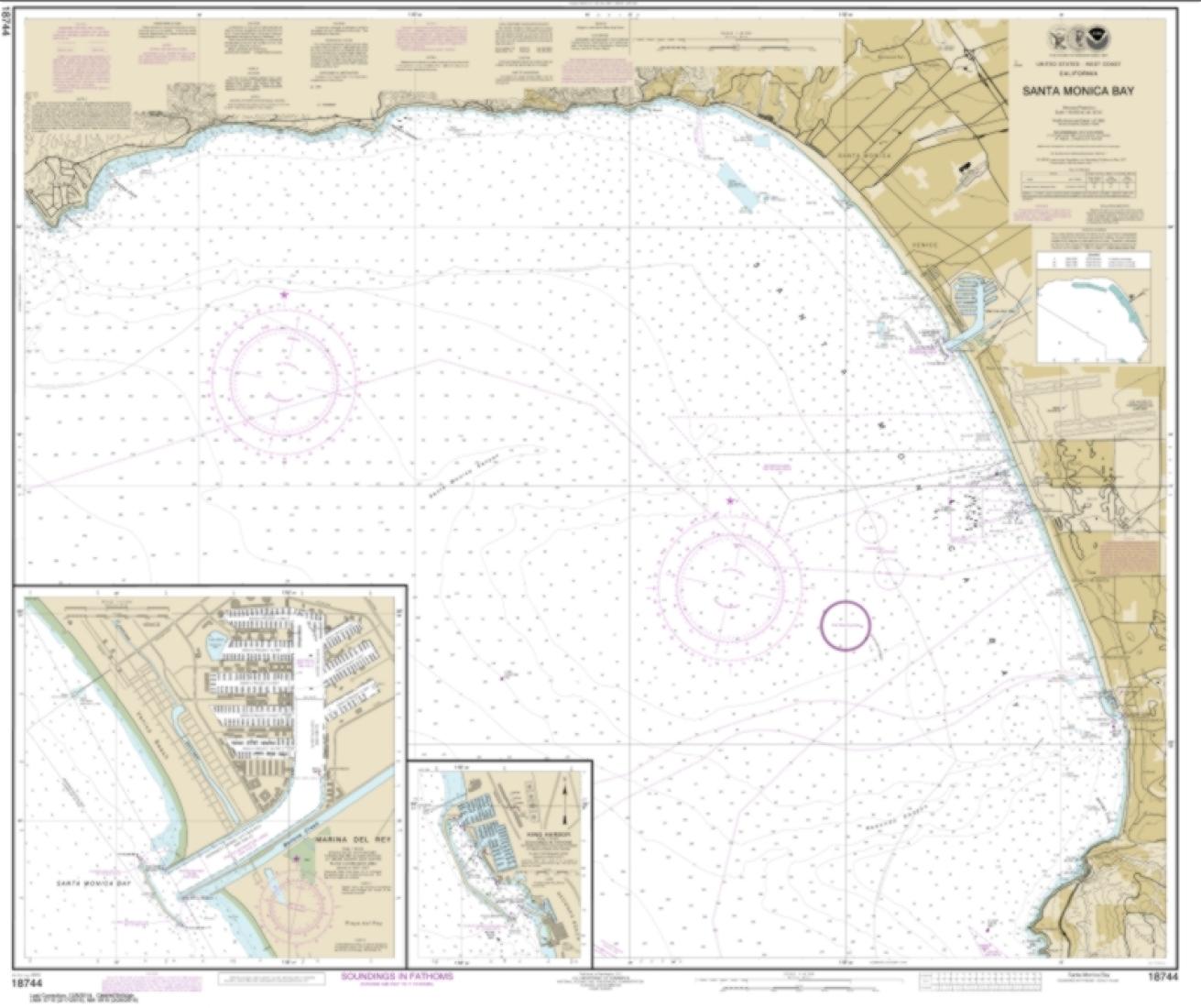 Santa Monica Bay; King Harbor (18744-33) by NOAA