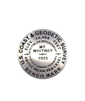 Mt. Whitney, California lapel pin