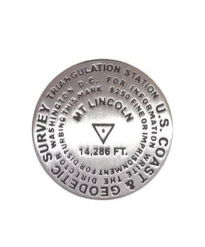 Mt. Lincoln, Colorado lapel pin