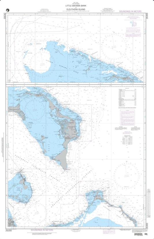 Little Bahama Bank To Eleuthera Island (NGA-26300-7) by National Geospatial-Intelligence Agency