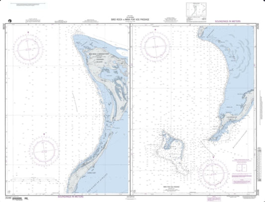 The Bahamas; Panel A: Bird Rock To Mira Vos Passa (NGA-26288-2) by National Geospatial-Intelligence Agency
