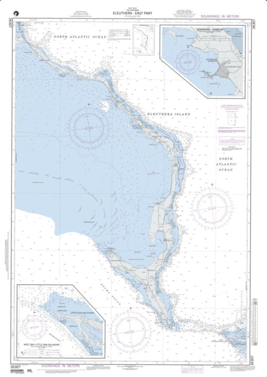 Eleuthera - East Part (NGA-26307-16) by National Geospatial-Intelligence Agency