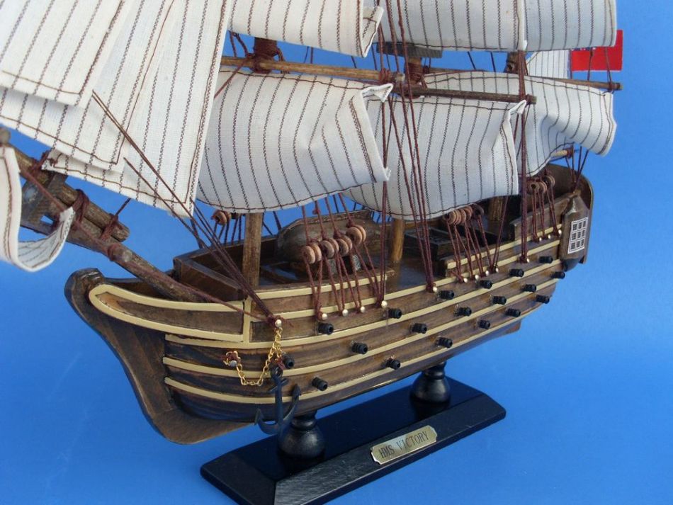 HMS Victory Tall Model Ship 14"
