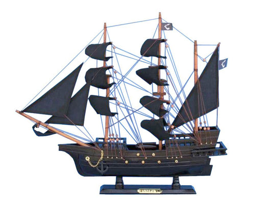 Wooden John Gow's Revenge Pirate Ship Model 20"