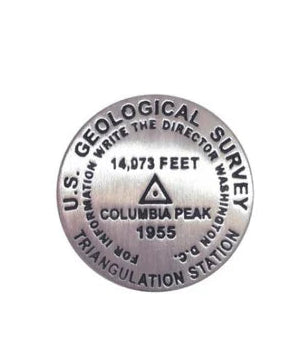 Columbia Peak, Colorado lapel pin