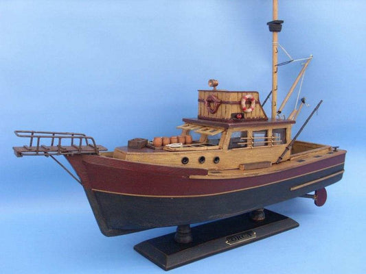 Wooden Jaws - Orca Model Boat 20"