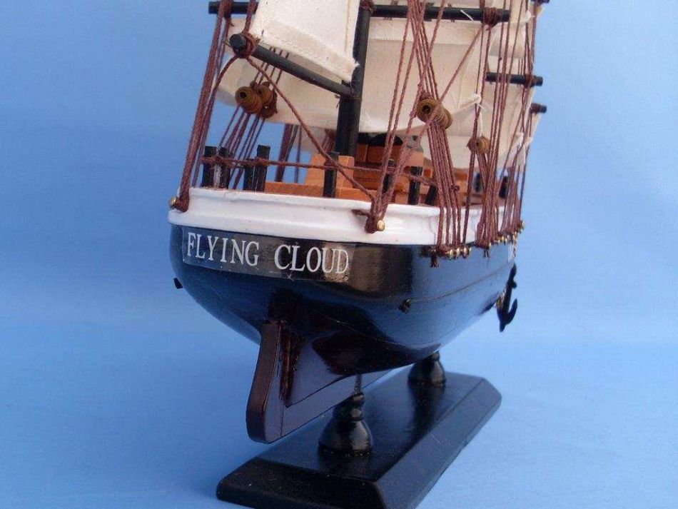 Wooden Flying Cloud Tall Model Clipper Ship 24"